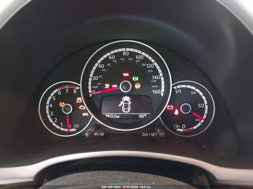 2014 Volkswagen Beetle 1.8T VIN: 3VW517AT4EM821026 Lot: 45513804