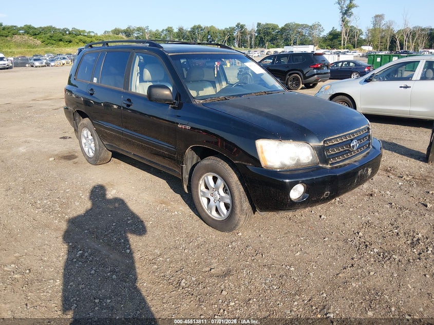 2002 TOYOTA HIGHLANDER LIMITED V6