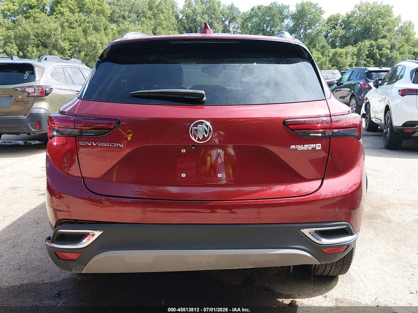 2023 Buick Envision Preferred Fwd VIN: LRBAZLR4XPD014233 Lot: 45513812