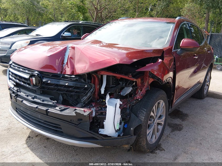 Vin: lrbazlr4xpd014233, lot: 46012028, buick envision preferred fwd 20232
