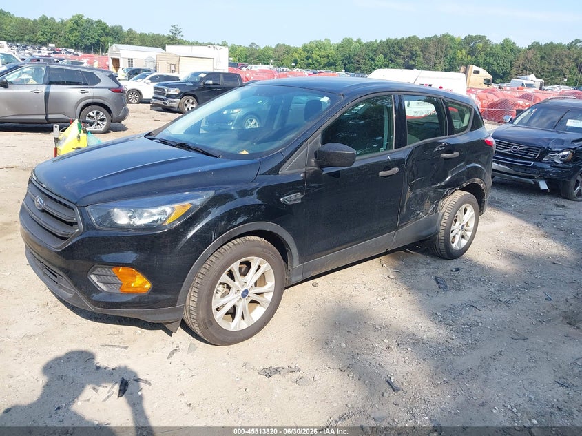 2018 Ford Escape, Левый бок, IAAI, VIN 1FMCU0F7XJUB95603 — фото 2