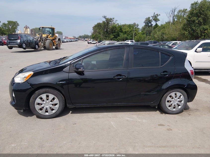 2012 Toyota Prius C Three VIN: JTDKDTB33C1504241 Lot: 45513857