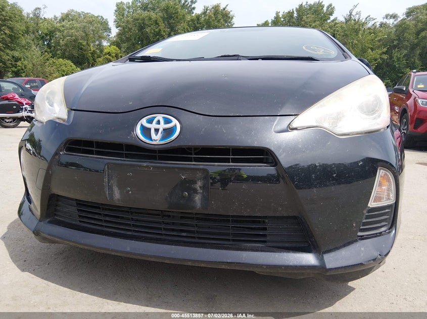 2012 Toyota Prius C Three VIN: JTDKDTB33C1504241 Lot: 45513857