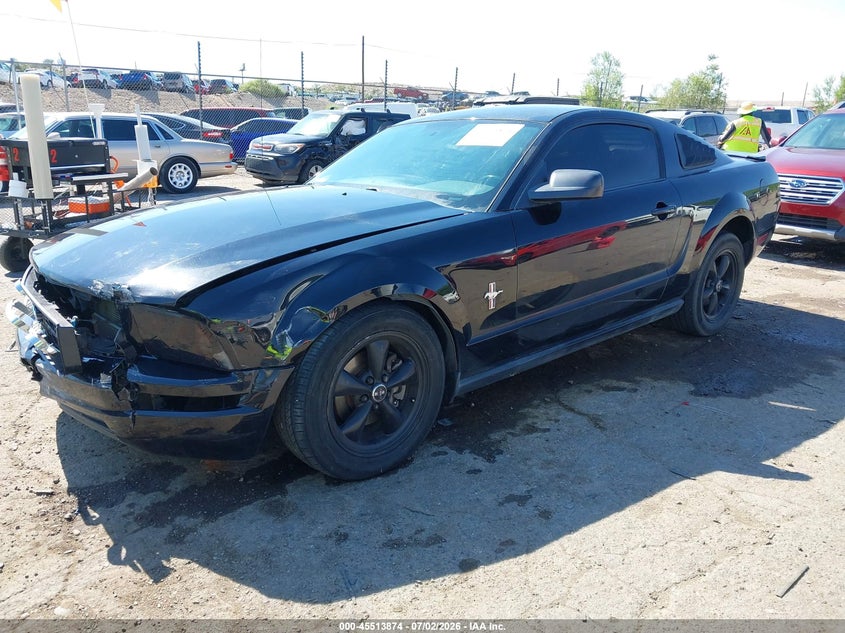 FORD MUSTANG 2008 VIN 1ZVHT80N885162605