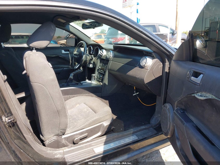 FORD MUSTANG 2008 VIN 1ZVHT80N885162605