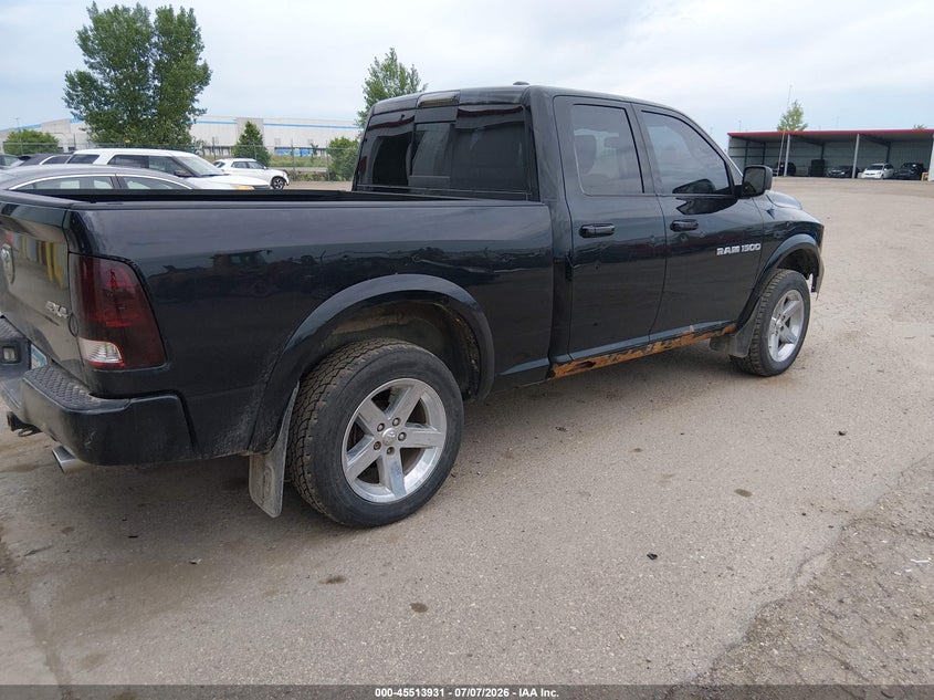 Vin: 1c6rd7ht5cs151838, lot: 46012148, ram 1500 sport 20124