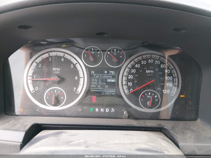 2012 RAM 1500 auction photo 7