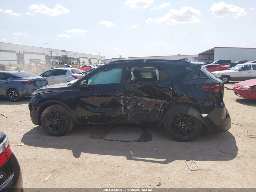 2022 Chevrolet Blazer Fwd 2Lt VIN: 3GNKBCR40NS137571 Lot: 45513936