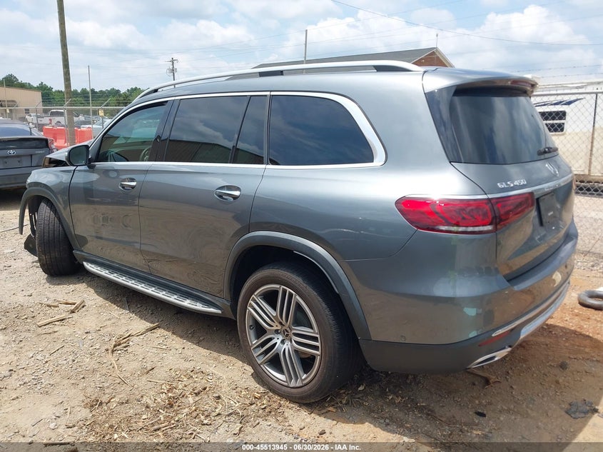 2020 Mercedes-Benz Gls 450 4Matic VIN: 4JGFF5KE2LA262496 Lot: 45513945