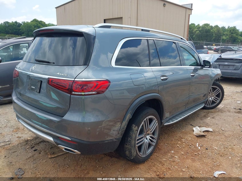 2020 Mercedes-Benz Gls 450 4Matic VIN: 4JGFF5KE2LA262496 Lot: 45513945