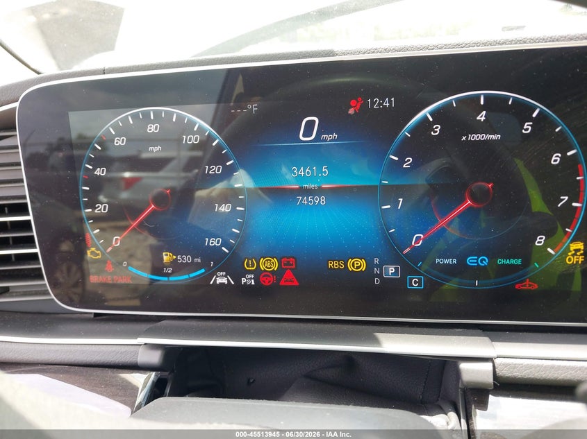 2020 Mercedes-Benz Gls 450 4Matic VIN: 4JGFF5KE2LA262496 Lot: 45513945