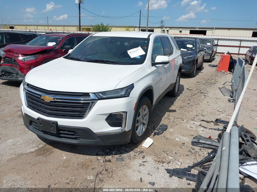 2023 Chevrolet Traverse, Flood, IAAI, VIN 1GNERFKWXPJ259056 — photo 2