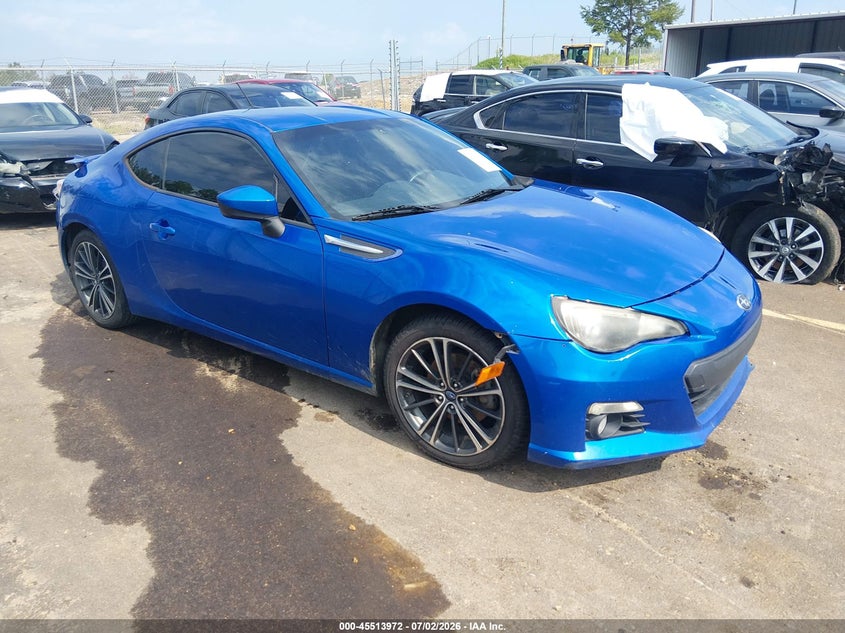 2013 SUBARU BRZ auction photo 1
