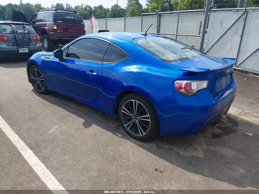 2013 SUBARU BRZ auction photo 3