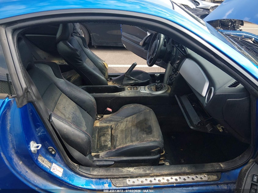 2013 SUBARU BRZ auction photo 5