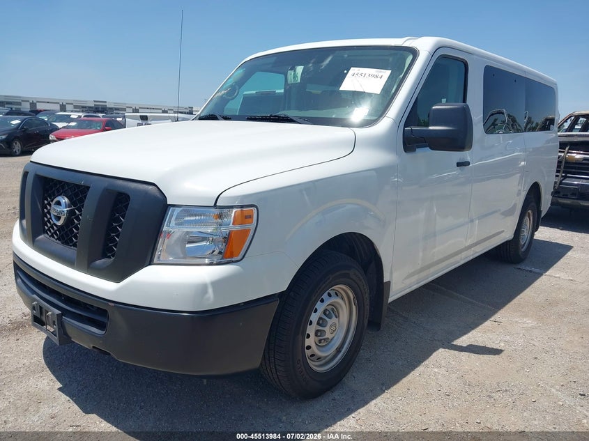 Vin: 5bzbf0aa1jn852389, lot: 46012200, nissan nv passenger nv3500 hd s v6 20182