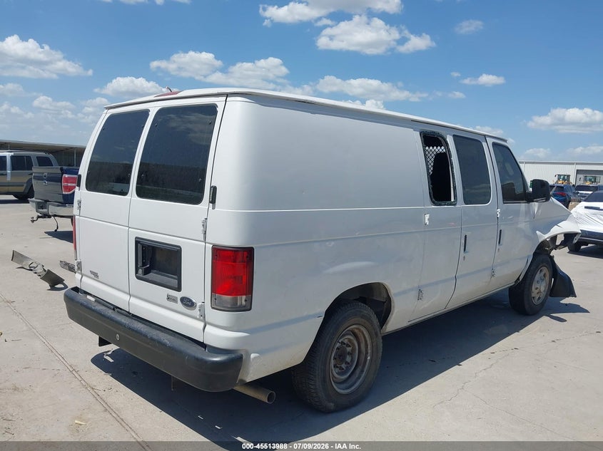 Vin: 1ftne1ew7eda75367, lot: 46012204, ford e-150 commercial/recreational 20144