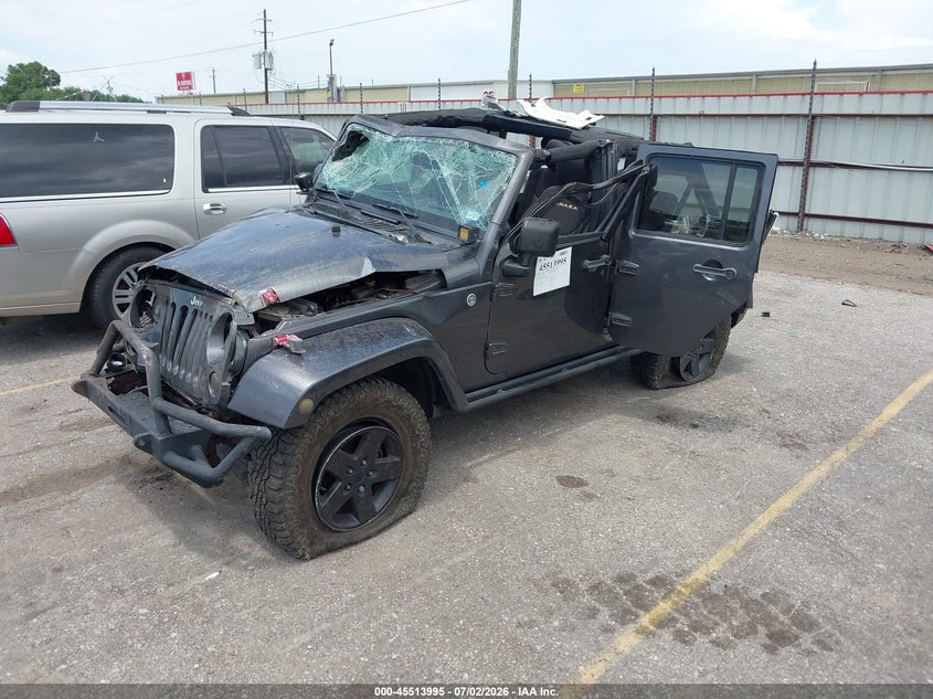 2014 Jeep Wrangler Unlimited Sahara 1C4BJWEG6EL167550 photo 1