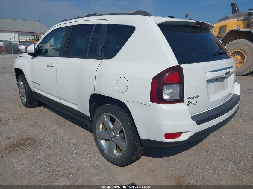 Vin: 1c4njdeb6gd587425, lot: 46012213, jeep compass latitude 20163