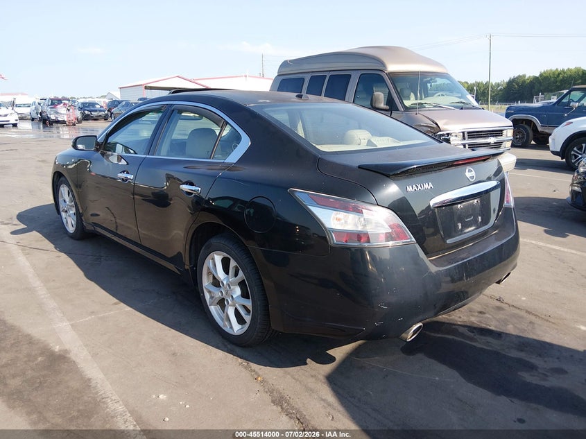 Vin: 1n4aa5ap4cc800576, lot: 46012216, nissan maxima 3.5 sv 20123