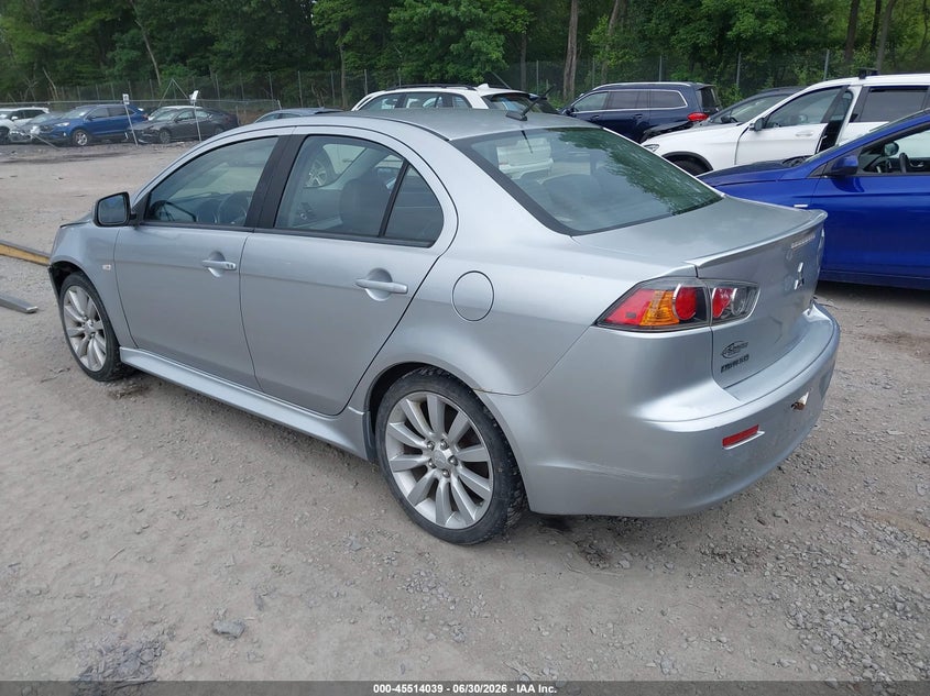 Vin: ja32u8fwxbu000363, lot: 46012255, mitsubishi lancer gts 20113
