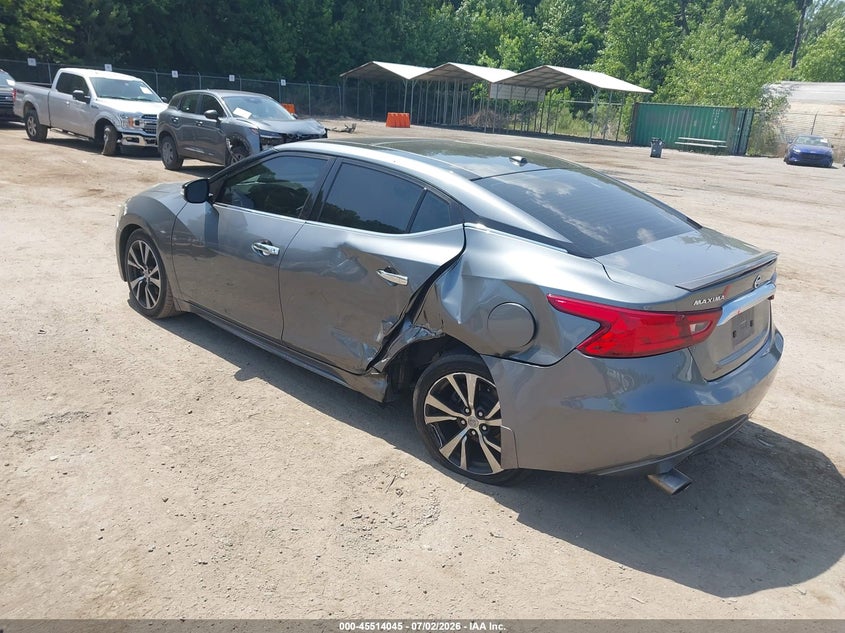Vin: 1n4aa6ap9gc420435, lot: 46012261, nissan maxima 3.5 sl 20163