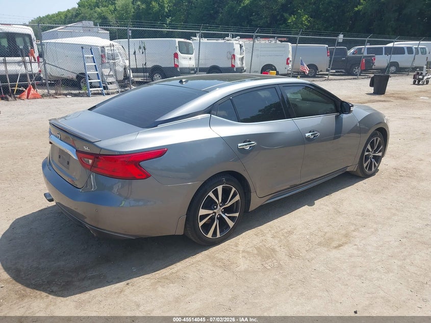 Vin: 1n4aa6ap9gc420435, lot: 46012261, nissan maxima 3.5 sl 20164