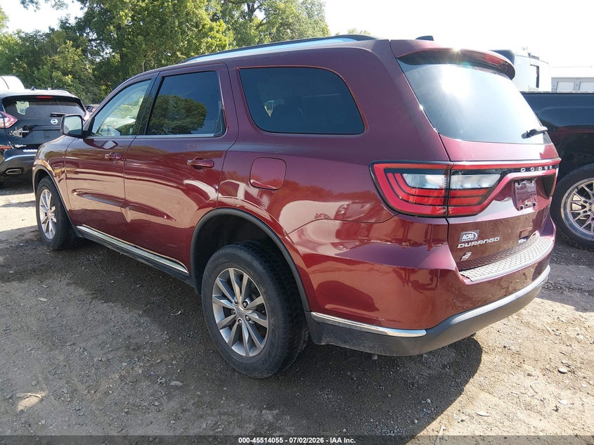 Vin: 1c4rdjag7jc416057, lot: 46012271, dodge durango sxt awd 20183