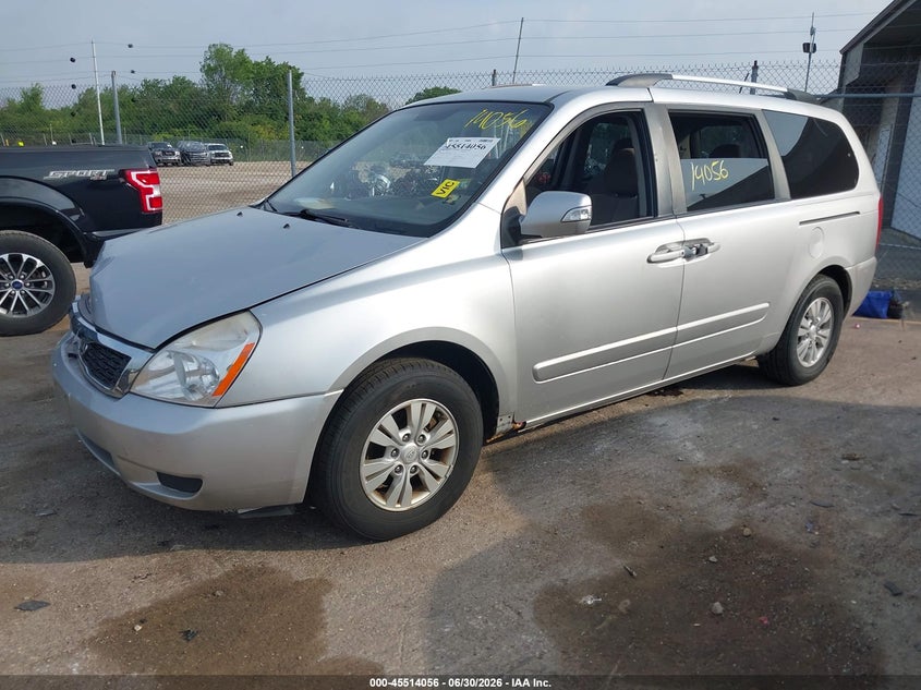 Vin: kndmg4c7xc6431508, lot: 46012272, kia sedona lx 20122