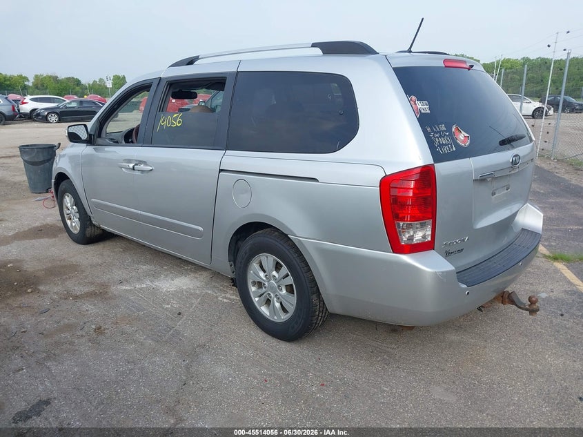 Vin: kndmg4c7xc6431508, lot: 46012272, kia sedona lx 20123