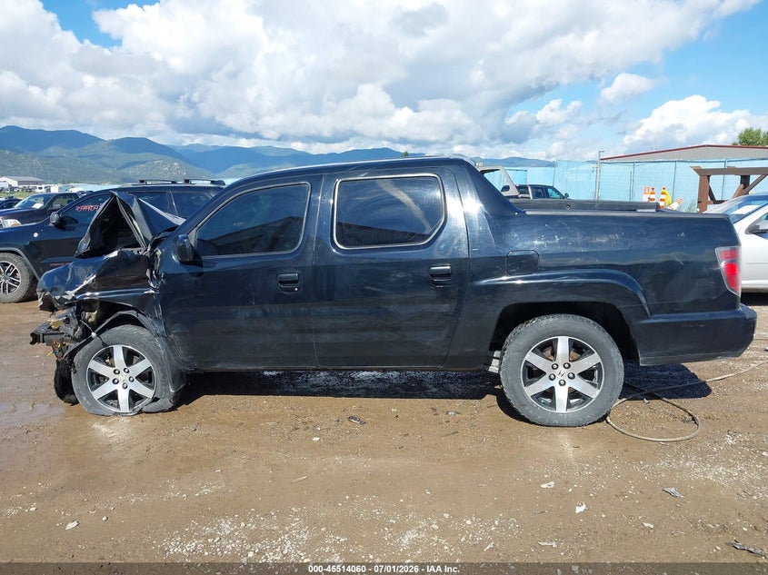 2014 HONDA RIDGELINE PICKUP 3.5L V-6 VVT, 250HP