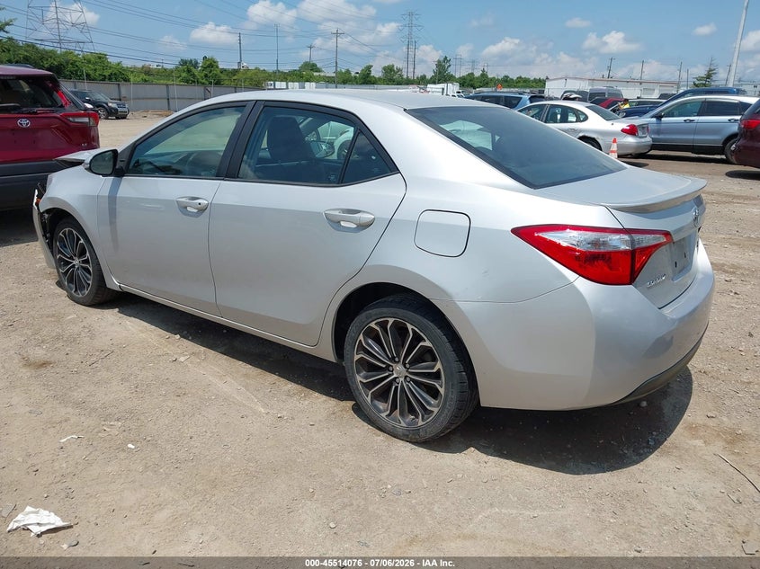 2016 TOYOTA COROLLA auction photo 3
