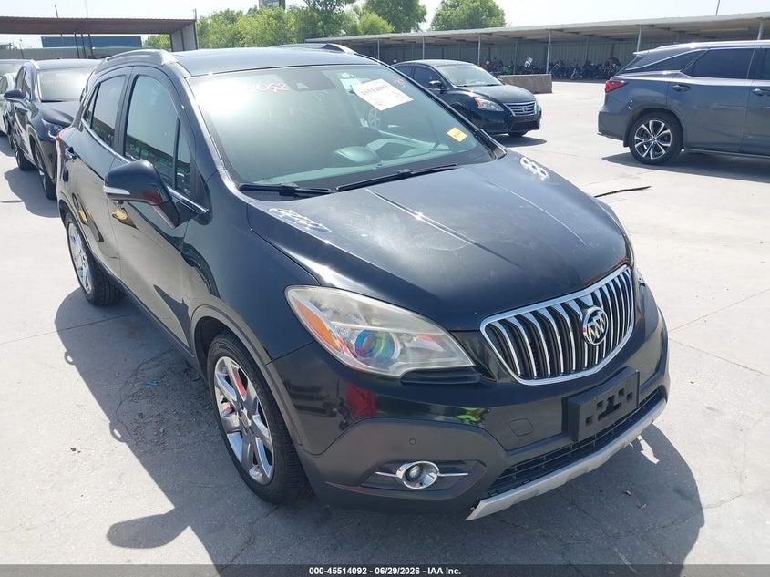 Vin: kl4cjdsbxeb566978, lot: 46012308, buick encore premium 2014 img_1