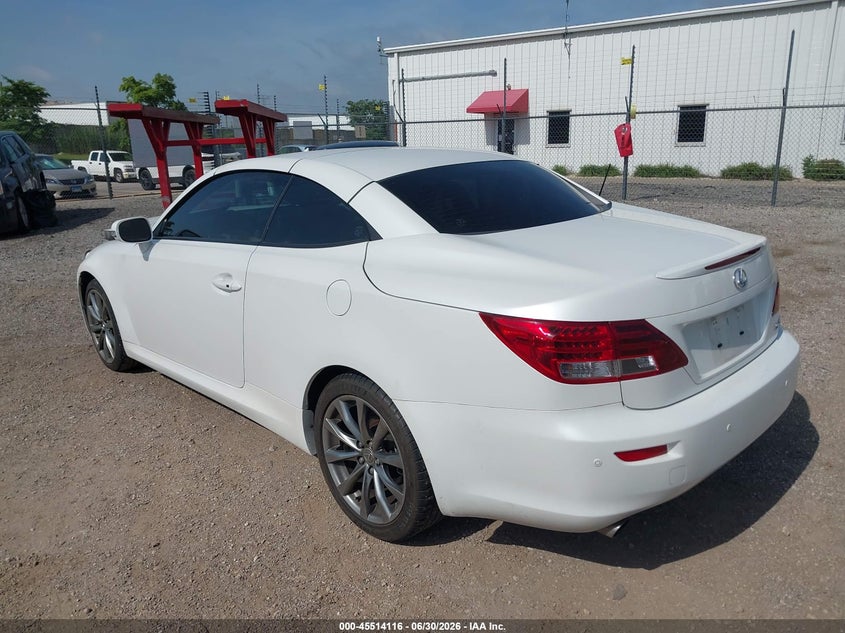 Vin: jthff2c23f2532064, lot: 46012332, lexus is 250c 20153