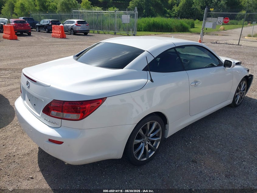 Vin: jthff2c23f2532064, lot: 46012332, lexus is 250c 20154