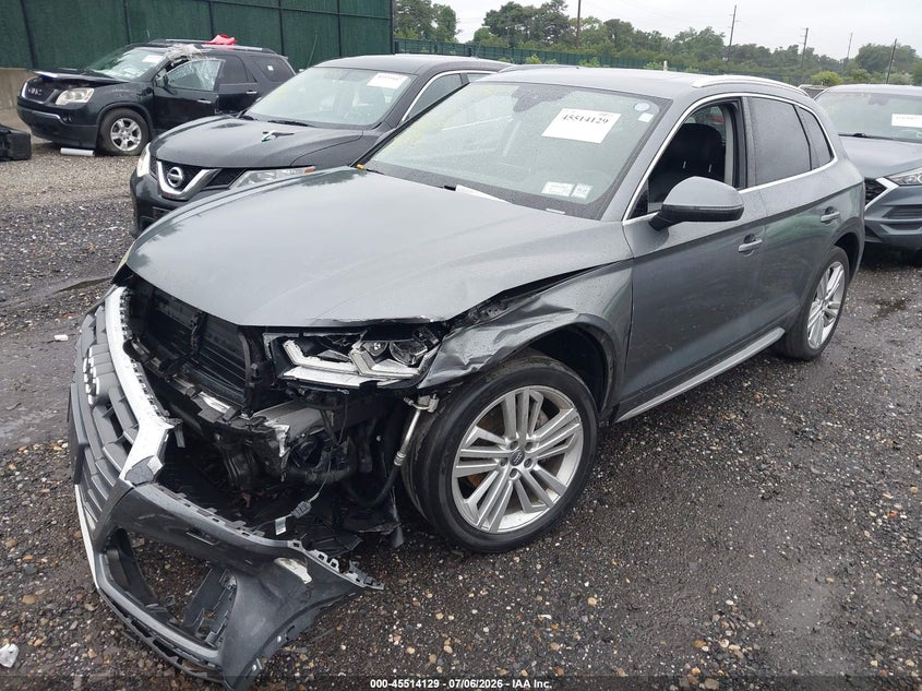 Vin: wa1bnafy2j2017184, lot: 46012345, audi q5 2.0t premium/2.0t tech premium 20182