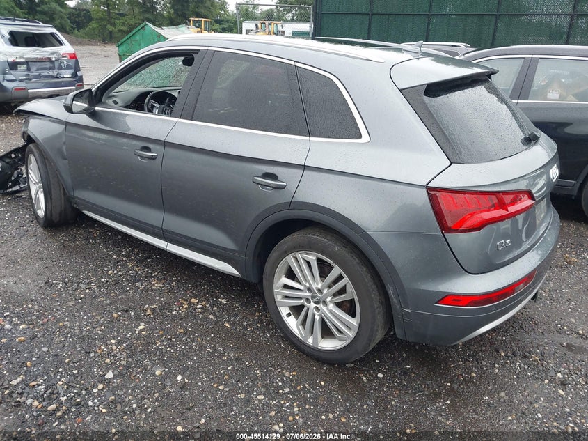 Vin: wa1bnafy2j2017184, lot: 46012345, audi q5 2.0t premium/2.0t tech premium 20183