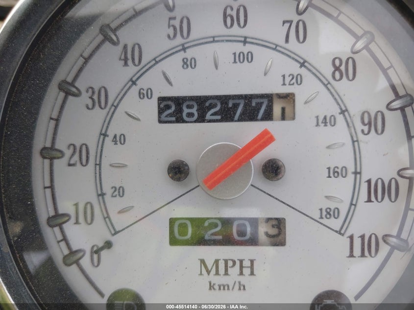 2009 YAMAHA XVS650 auction photo 7