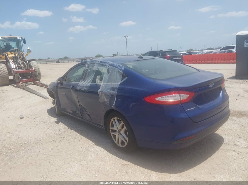 Vin: 3fa6p0h79gr395092, lot: 46012360, ford fusion se 20163