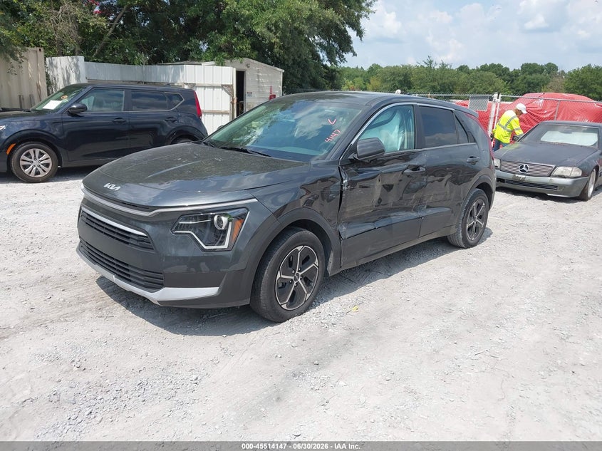 Vin: kndcp3le2s5224135, lot: 46012363, kia niro lx 20252
