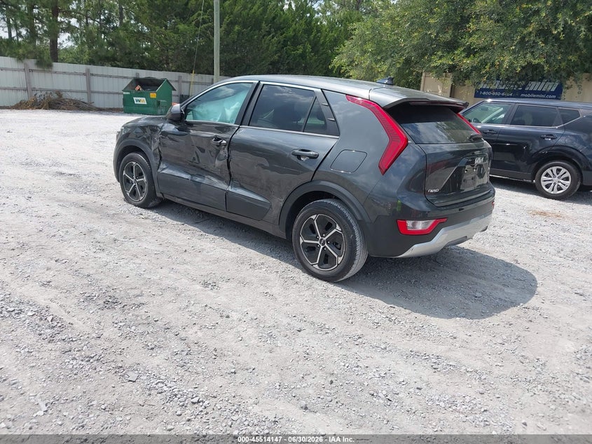 Vin: kndcp3le2s5224135, lot: 46012363, kia niro lx 20253