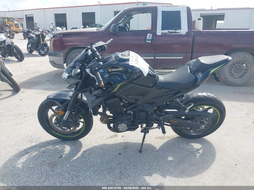 2024 Kawasaki Zr900 F VIN: ML5ZRDF13RDA66727 Lot: 45514158