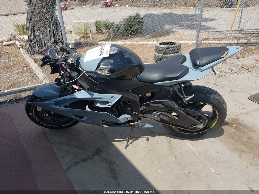 2012 Yamaha Yzfr6 C VIN: JYARJ16Y0CA006298 Lot: 45514164