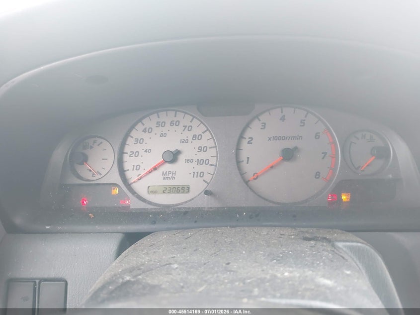 2001 NISSAN NAVARA (FRONTIER) TRUCK 3.3L V-6 170HP