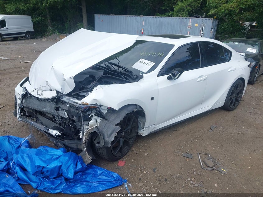 Vin: jthap1d29s5008104, lot: 46012392, lexus is 500 f sport performance 20252