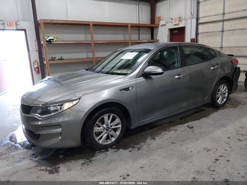 2017 Kia Optima Lx 5XXGT4L30HG168900 photo 1