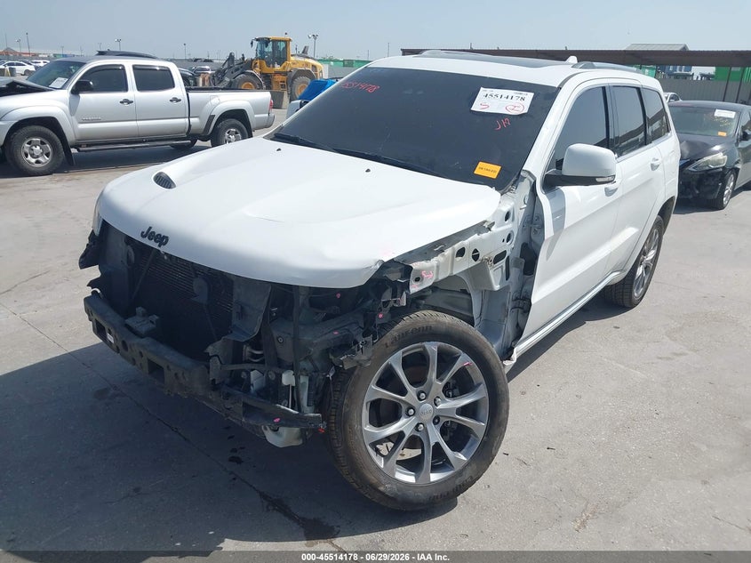 2020 Jeep Grand Cherokee Summit 4X4, Front End, IAAI, VIN 1C4RJFJG1LC312978 — photo 2