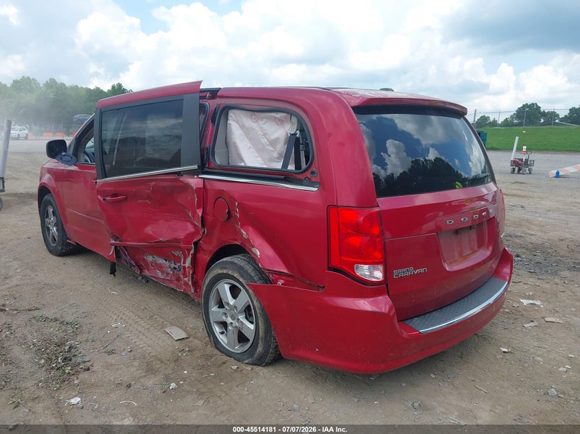 Vin: 2c4rdgdg0cr165097, lot: 46012397, dodge grand caravan crew 20123