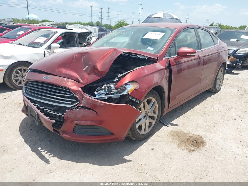 Vin: 3fa6p0h75er261239, lot: 46012413, ford fusion se 20142