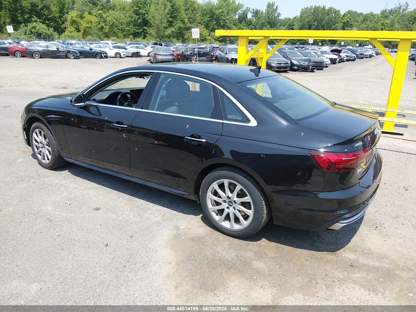 Vin: wauabaf41mn010525, lot: 46012415, audi a4 premium 40 tfsi quattro s tronic 20213